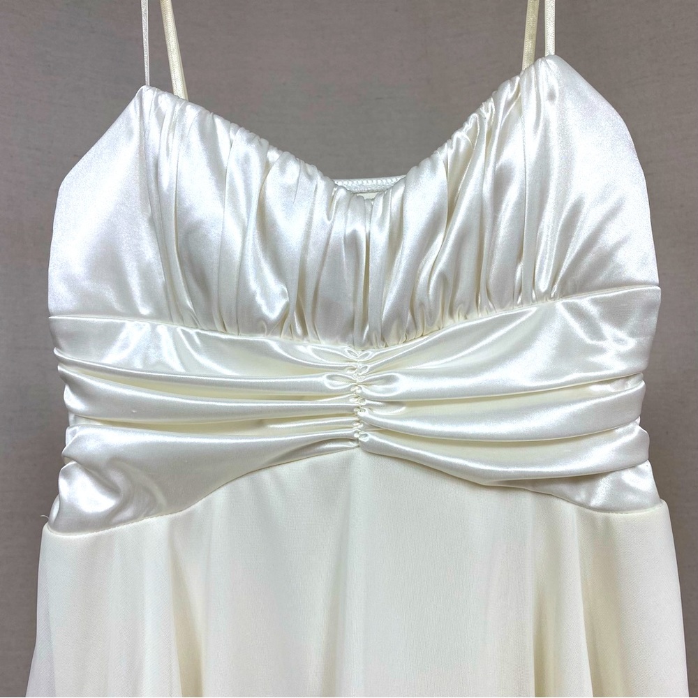 Ruby Rox Off White Spaghetti Strap Dress - Picture 2 of 7